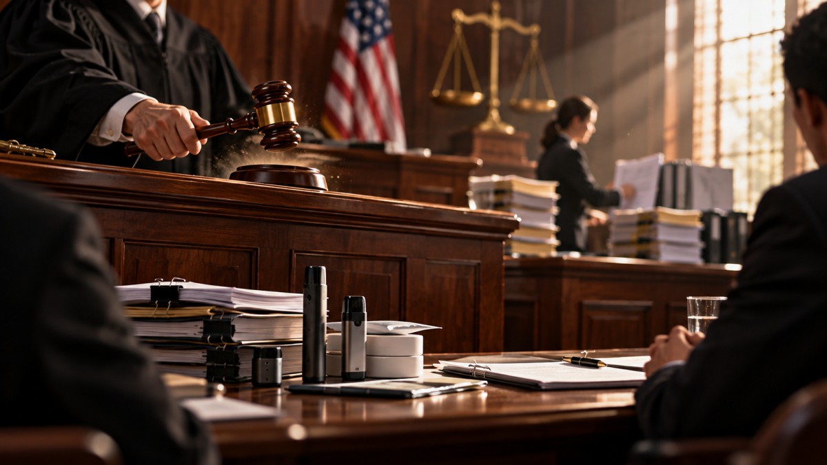 U.S. Judge Stays Helix, NJOY Challenge to FDA PMTA Rule Pending New Rulemaking Court Stays Altria's Helix, NJOY Challenge to PMTA Rule as FDA Prepares New Rulemaking