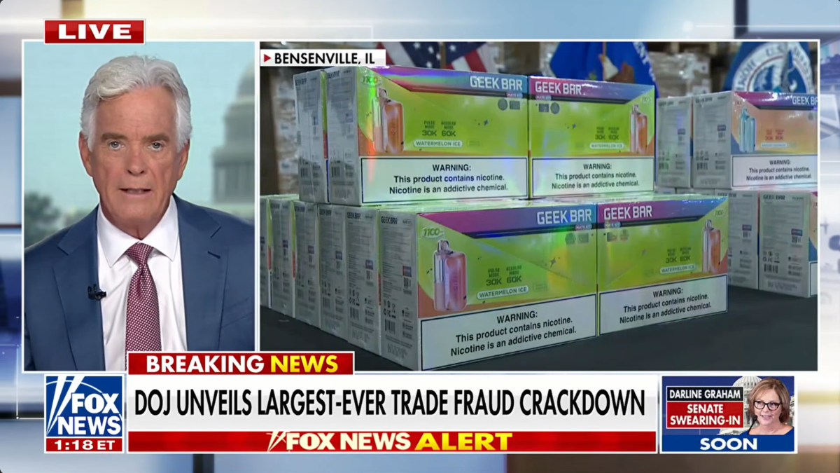 DOJ Trade Fraud Task Force Tops $1 Billion in Cases, Putting Vape Supply Chains at Risk of Fraud Enforcement