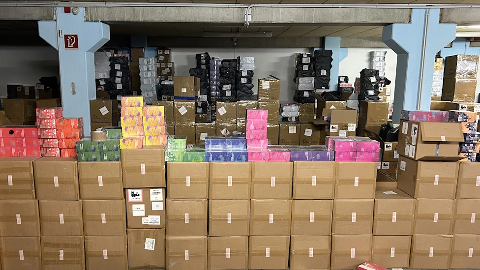 Germany Seizes 56 Pallets of Illegal Vapes, Probe Estimates €1.8 Million Tax Loss