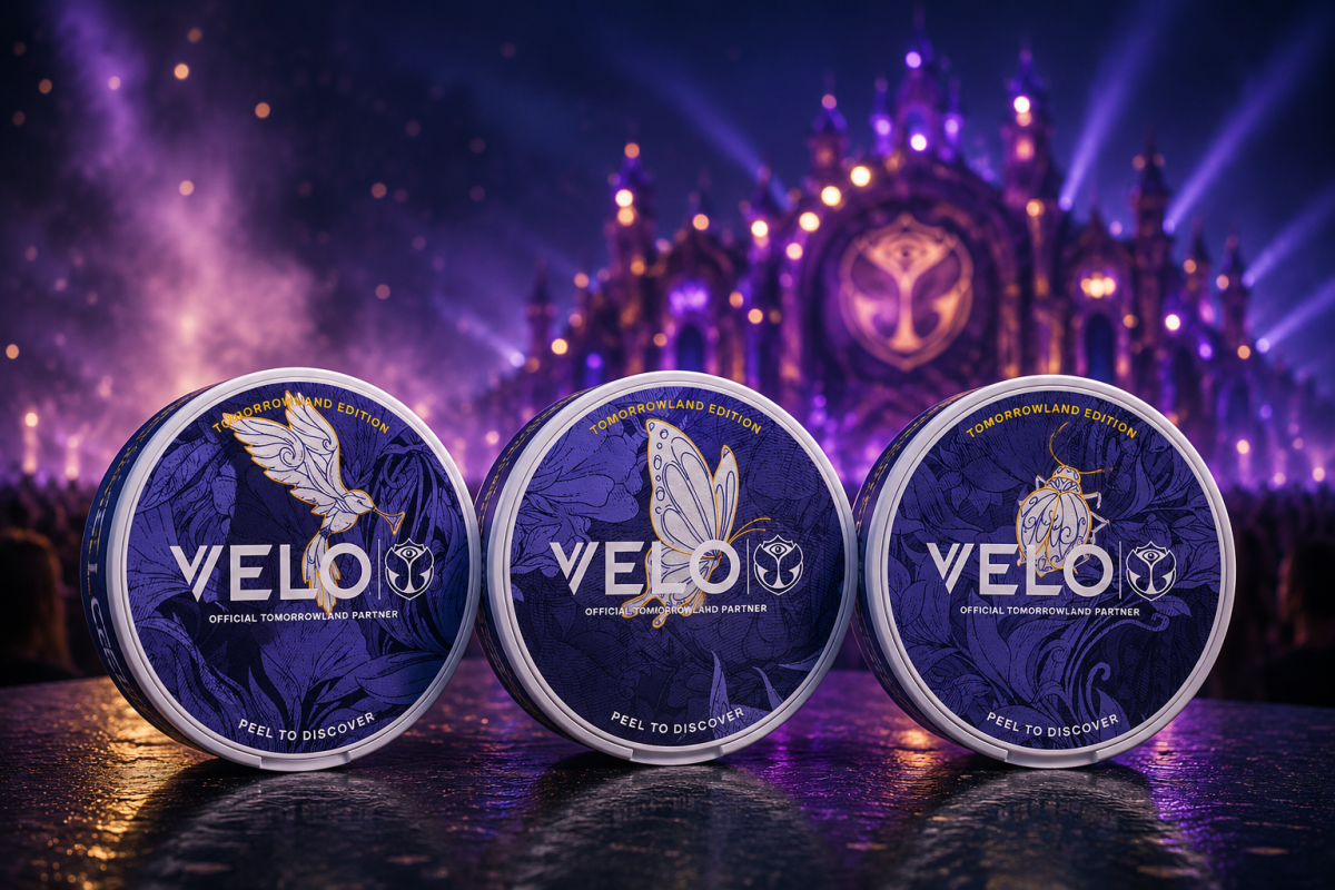 Product | VELO Launches Tomorrowland Limited Edition 2026 as Festival IP Enters Nicotine Pouch Packaging