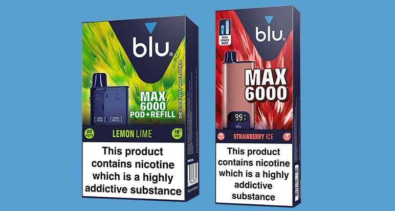 Imperial Brands Launches 2ml+10ml blu MAX 6000 Vape System