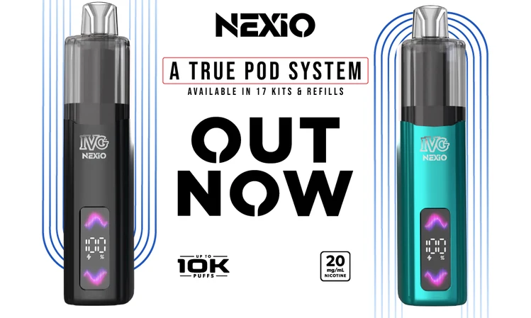 Product | IVG Launches NEXiO Prefilled Pod System, Expanding Beyond Disposable Vapes