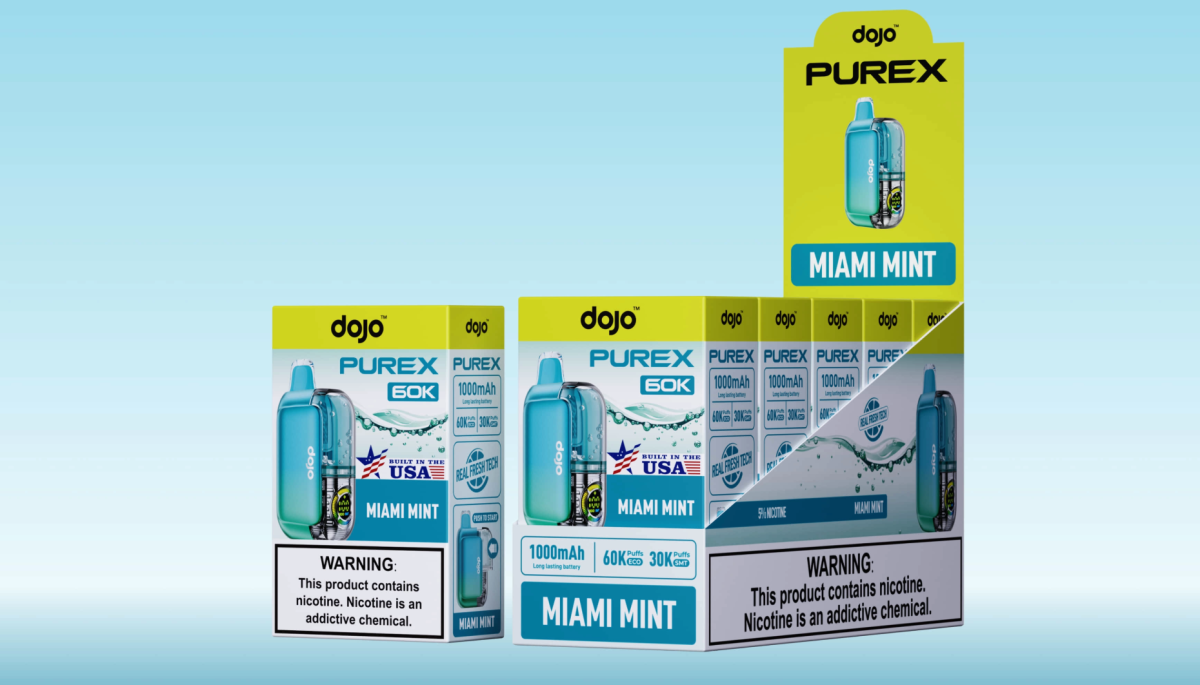 Product | Labeled “Built in the USA” Up to 60,000 Puffs: DOJO PUREX 60K Launches on U.S. Sales Channels