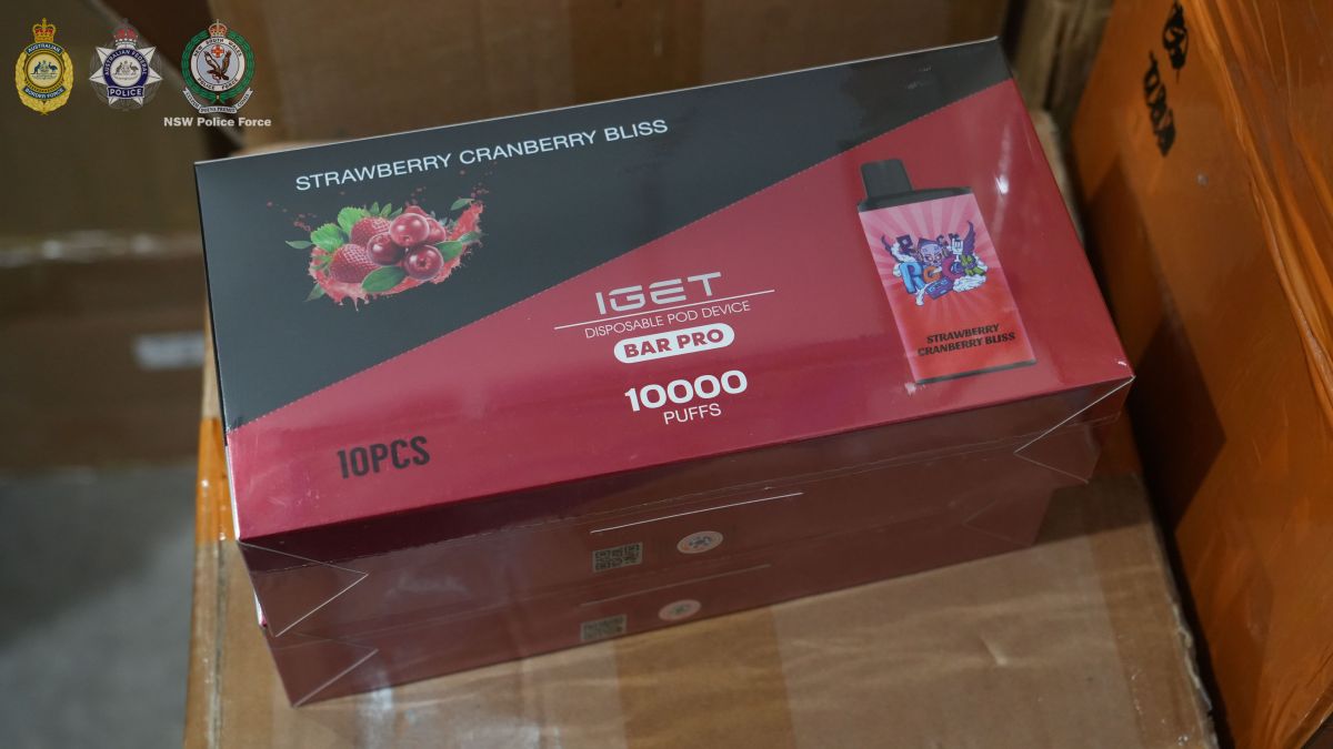 From Border-Logistics Insiders to Retail Service Stations, Australia Mounts a Sweeping Crackdown on the Illicit Nicotine Trade as iGET Vapes Surface in A$80 Million Crime Networks