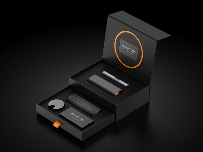 BAT Japan Announces McLaren Collaboration “glo Hilo Plus” Limited-Edition Set, Priced at About USD 200