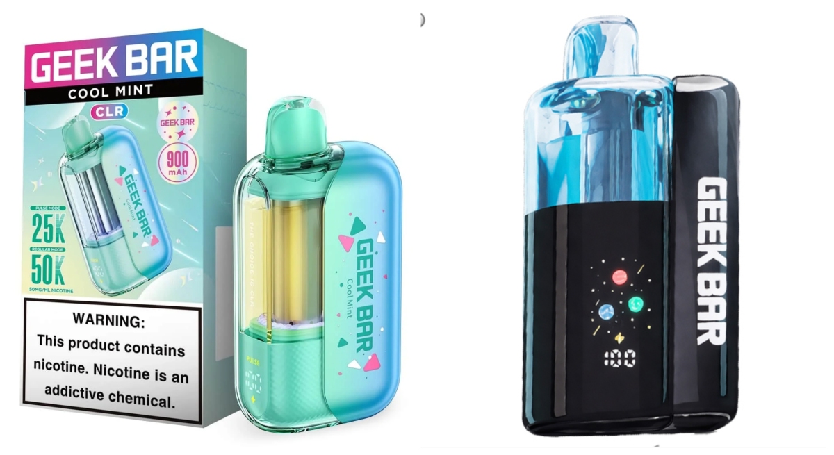 Product | GEEKBAR Expands High-Puff Lineup; CLR 50K and Clio X Highlight Displays and Transparent E-Liquid Tanks
