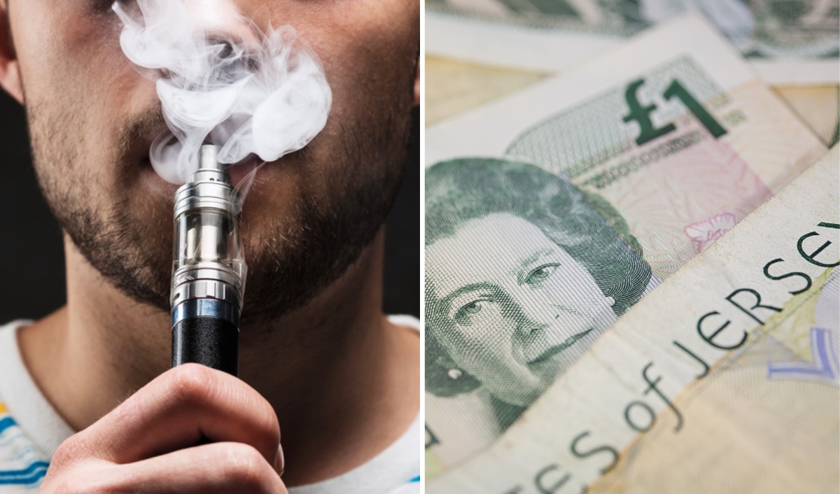 Proposed vaping duty in Jersey: £467,000 forecast for 2026 as it takes effect in the second half of the year