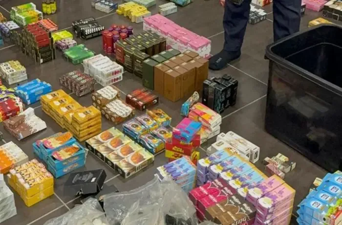 Malaysia joint operation seized $19,000 worth of vape liquid in Likas