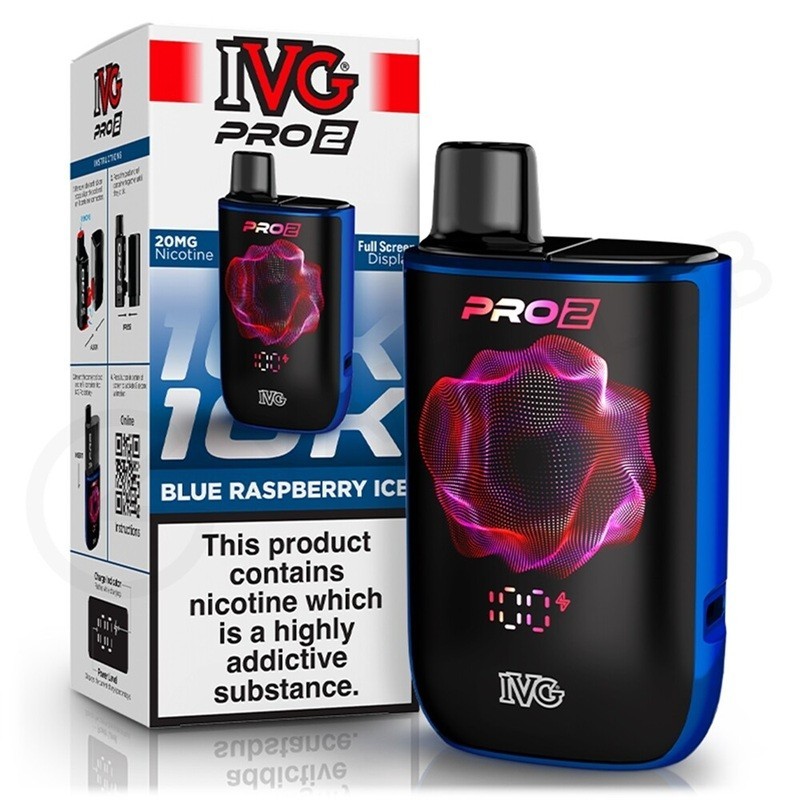Product | Full-screen display and 10K puffs: IVG launches new Pro-series pod vape in the UK