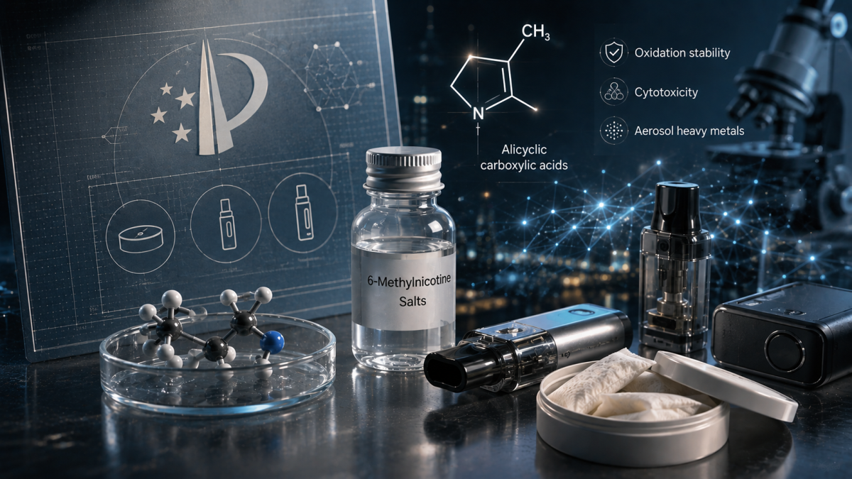 HG Innovation, linked to IMiracle and ELFBAR, wins China patent for 6-methylnicotine salts covering vaping and oral products